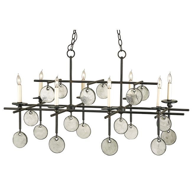 Sethos Rectangular Chandelier by Currey and Company