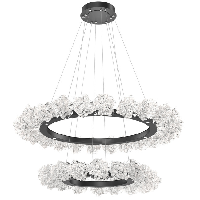 Blossom Two Tier Ring Chandelier by Hammerton Studio