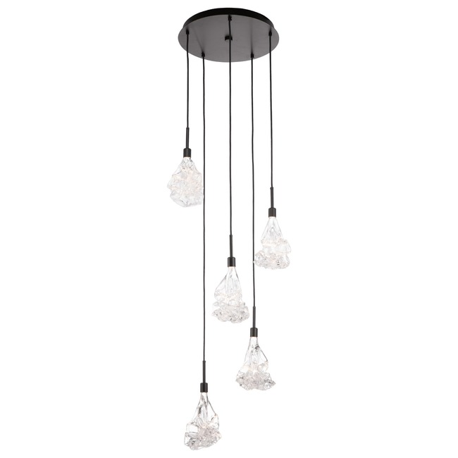 Blossom Round Multi Light Pendant by Hammerton Studio