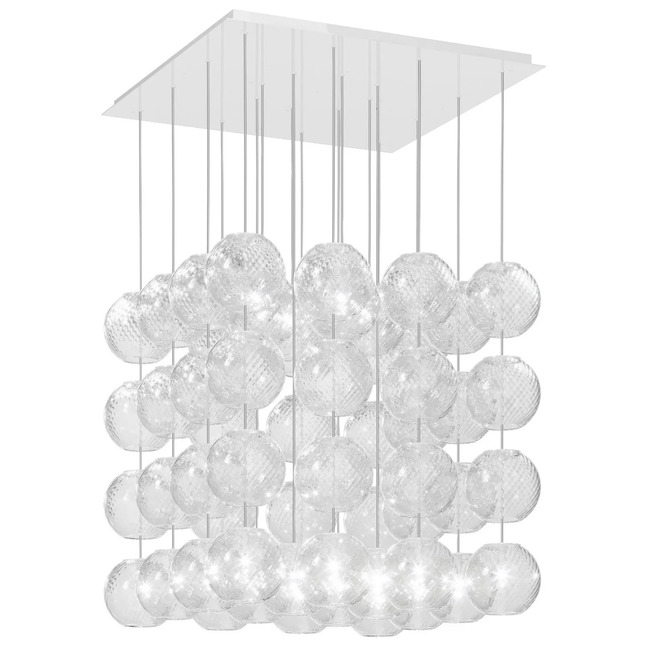 Oto Cube Multi Light Pendant by Vistosi