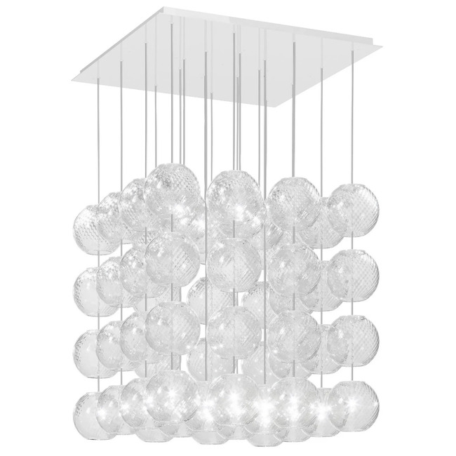 Oto Cube Multi Light Pendant by Vistosi
