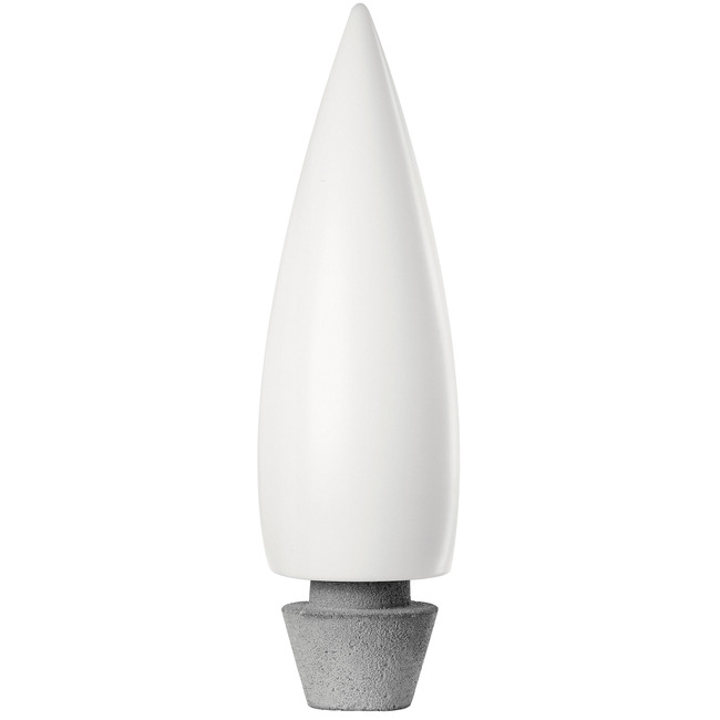 Kanpazar Outdoor Floor Lamp with Concrete Base by B.lux