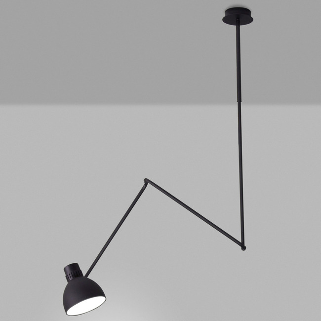 System Semi Flush Ceiling Light / Pendant by B.lux