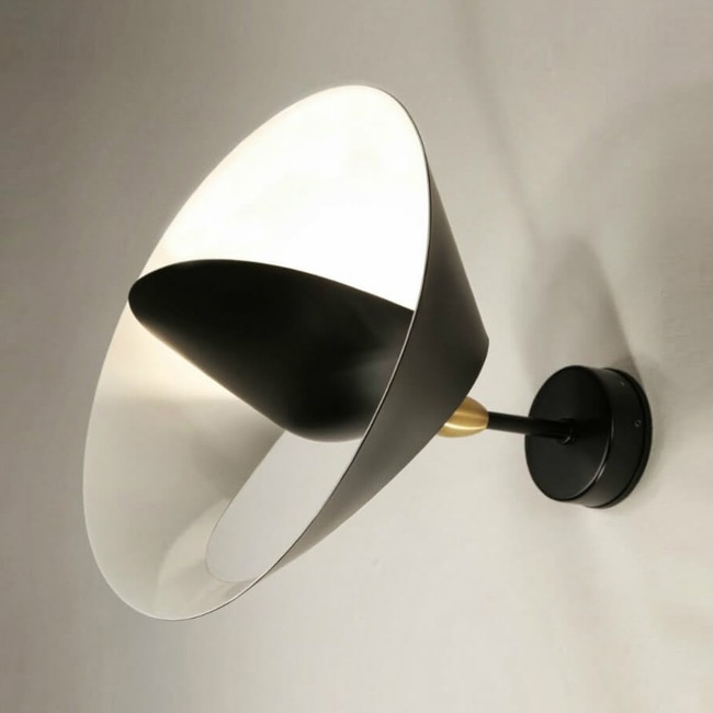 Saturnus Wall Sconce by Serge Mouille