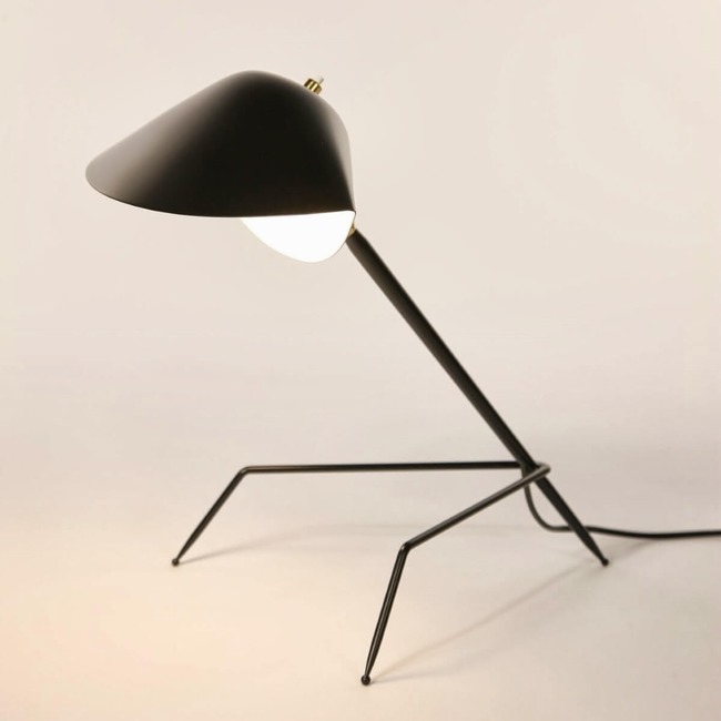 Tripod Desk Lamp by Serge Mouille