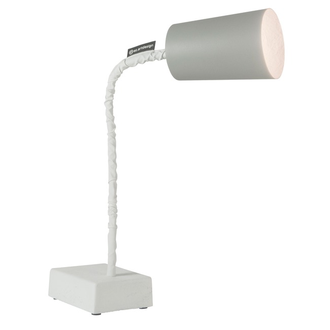 Matt Paint T2 Cemento Table Lamp by In-Es Artdesign
