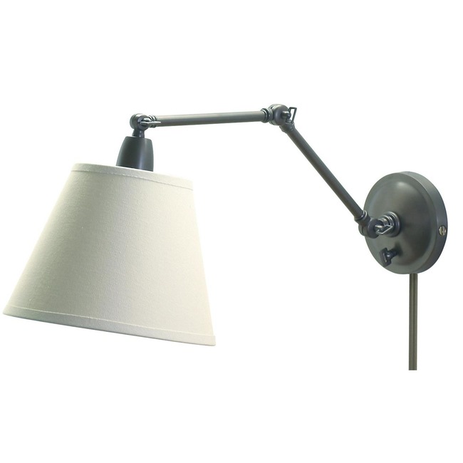 Library Shade Plug-in Wall Sconce by House Of Troy