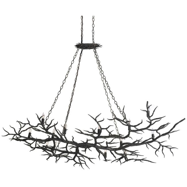 Rainforest Chandelier by Currey and Company by Currey and Company