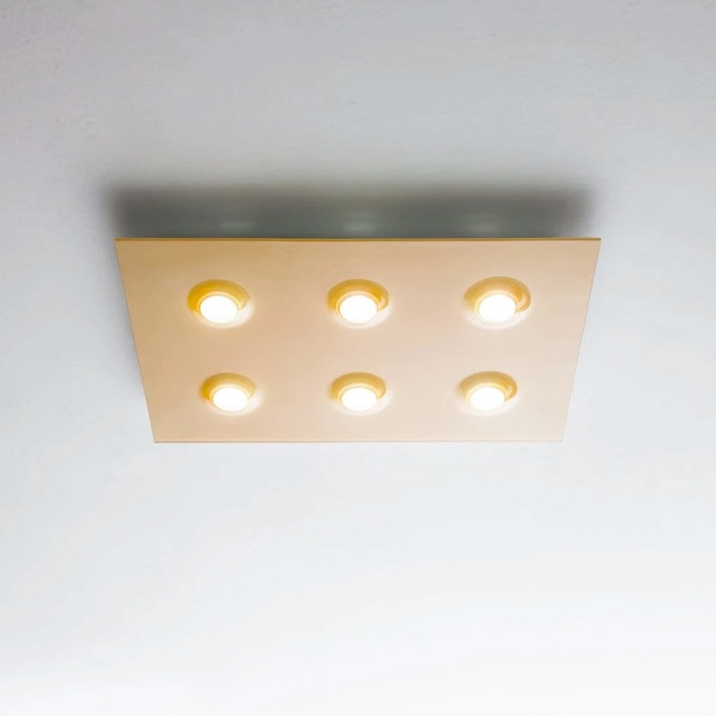Pois 6S Ceiling Light Fixture by Elesi Luce