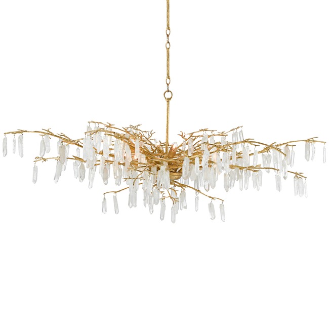 Forest Dawn Chandelier by Currey and Company