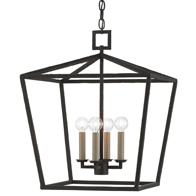 Denison Lantern Pendant by Currey and Company