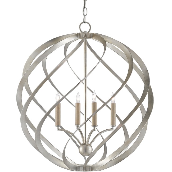 Roussel Orb Chandelier by Currey and Company