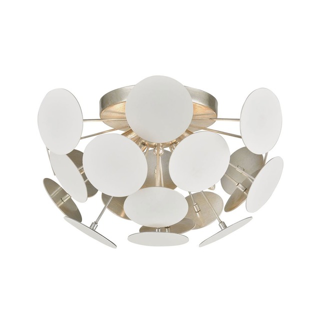 Modish Semi Flush Ceiling Light by Elk Home