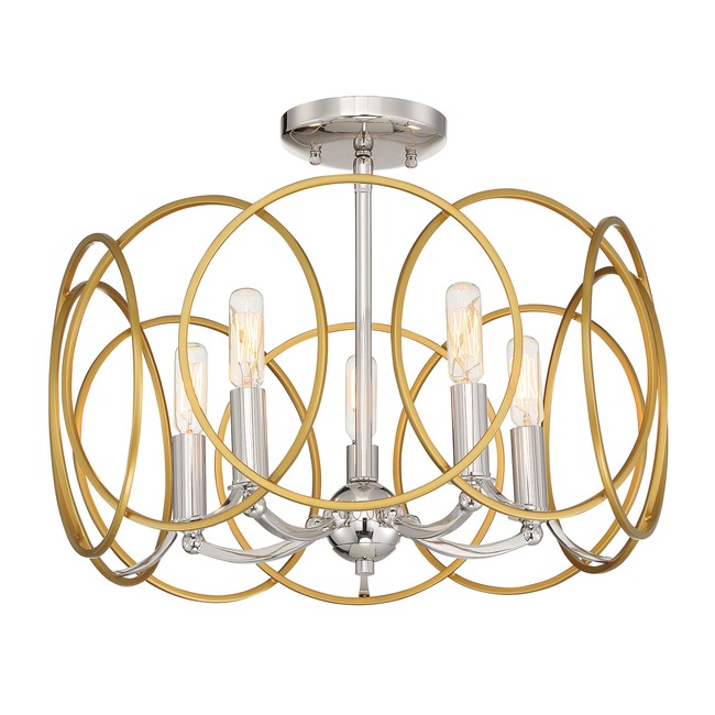 Chassel Convertible Flush Mount / Pendant by Minka Lavery