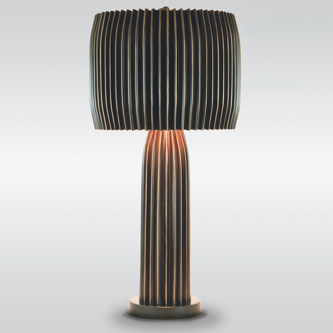 Crimp Table Lamp by Global Views