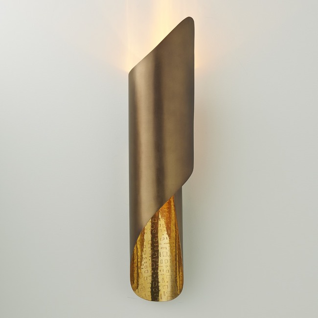 Curl Wall Sconce by Global Views