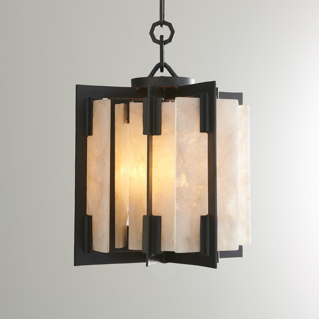 Quartz Hall Pendant by Global Views