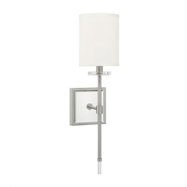Brushed Nickel Torch Wall Sconce by Capital Lighting
