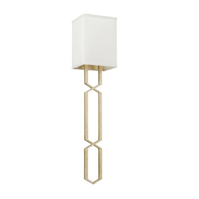 Cascading Geometric Gold Wall Sconce by Capital Lighting