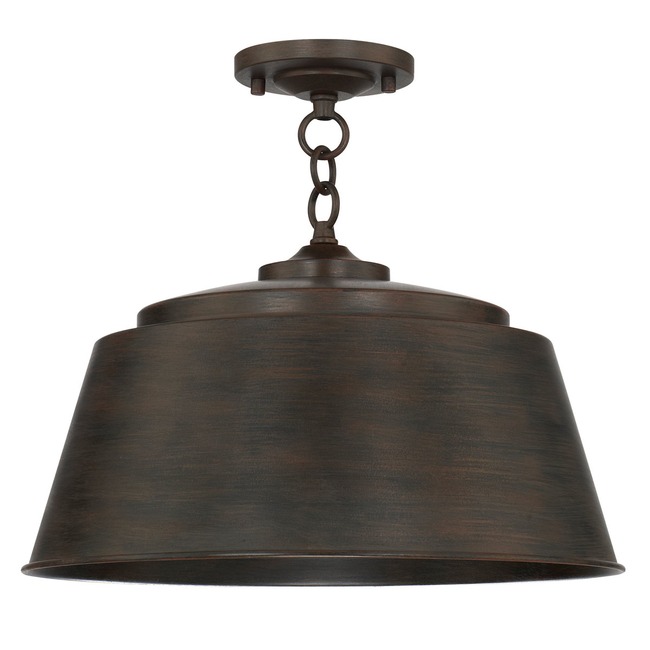 Tybee Convertible Pendant / Semi Flush by Capital Lighting