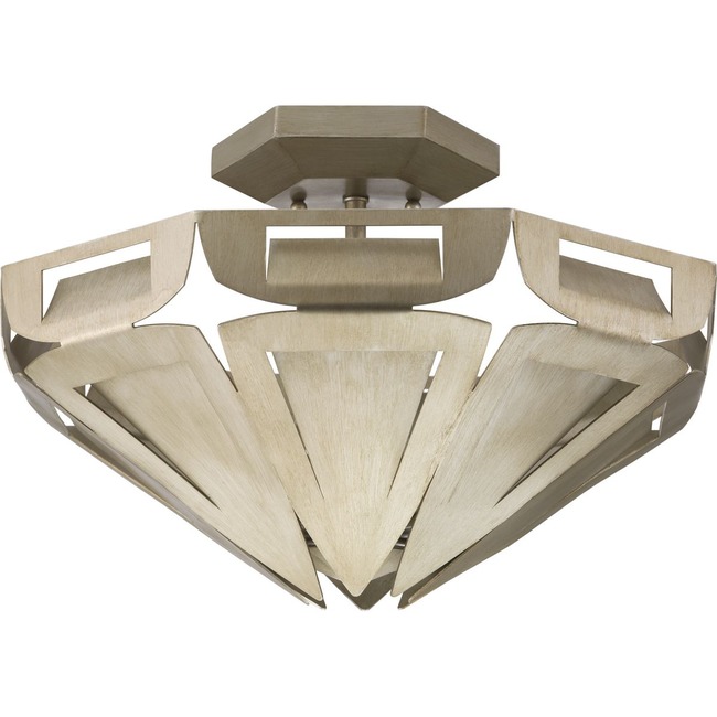 Yerba Semi Flush Ceiling Light Fixture by Progress Lighting