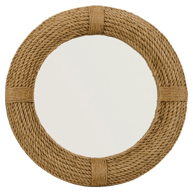 LS Round Rope Mirror by Jamie Young Company
