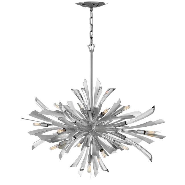 Vida Oval Chandelier by Fredrick Ramond