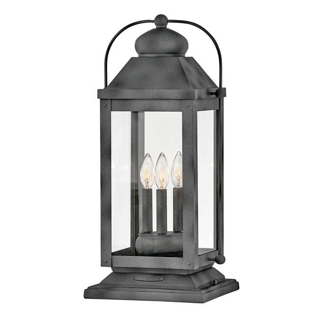 Anchorage 120V Outdoor Pier Mount Lantern by Hinkley Lighting