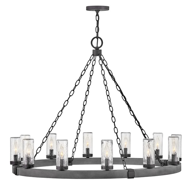 Sawyer Outdoor Chandelier by Hinkley Lighting