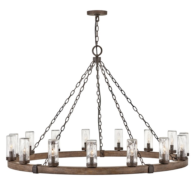 Sawyer Outdoor Chandelier by Hinkley Lighting