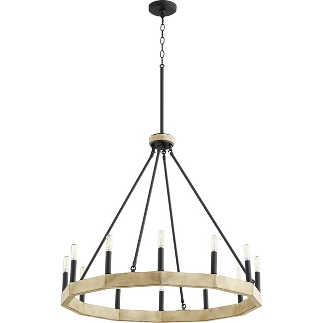 Alpine Chandelier by Quorum