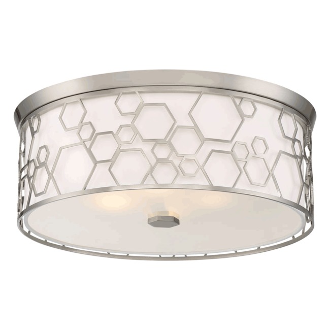 Hexagon Bubbles Ceiling Light Fixture by Minka Lavery