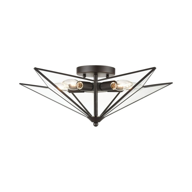 Moravian Star Ceiling Light Fixture by Elk Home