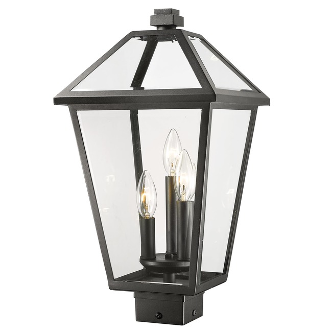 Talbot Outdoor Post Light with Square Fitter by Z-Lite