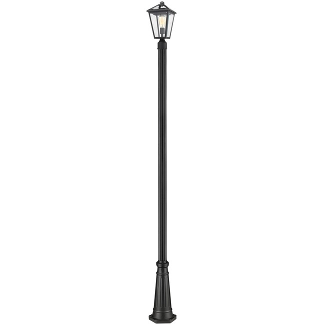 Talbot Outdoor Post Light with Round Post/Hexagon Base by Z-Lite