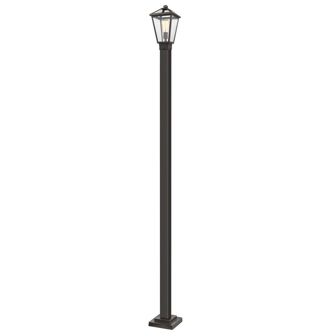 Talbot Outdoor Post Light with Square Post/Stepped Base by Z-Lite