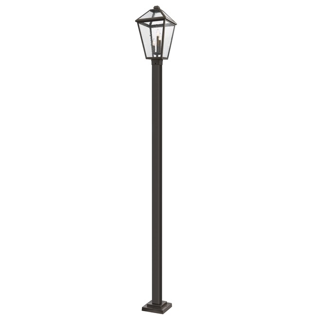 Talbot Outdoor Post Light with Square Post/Stepped Base by Z-Lite