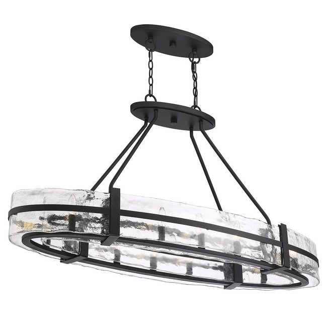 Hudson Oval Chandelier by Savoy House