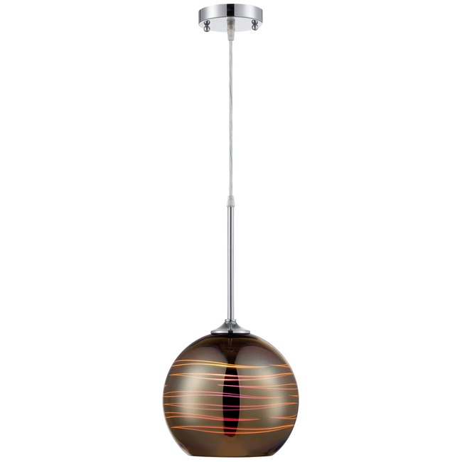 Spacey Striped Mini Pendant by Rogue Decor