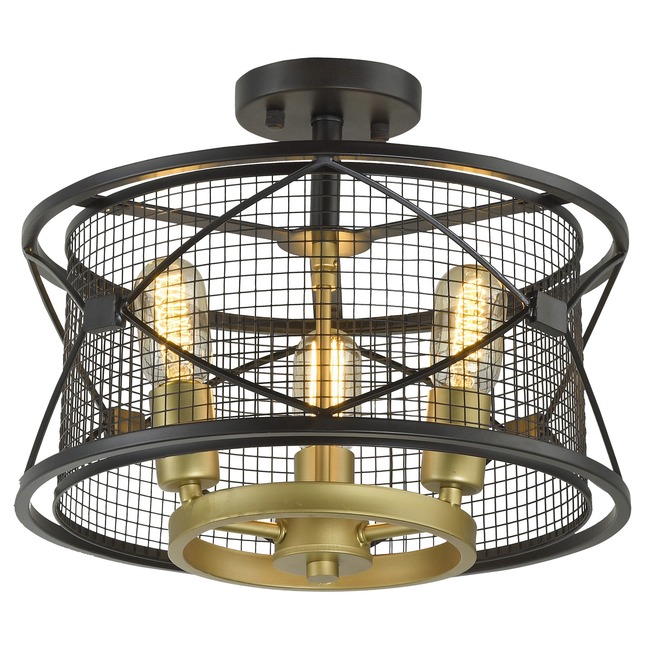 Harlequin Ceiling Light Fixture by Rogue Decor