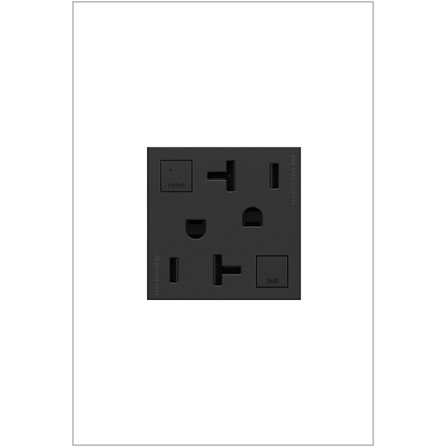 Tamper Resistant GFCI 20 Amp Outlet by Legrand Adorne