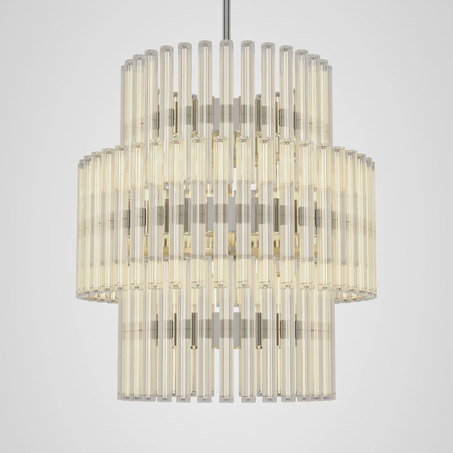 Aurora 3 Tier Chandelier by Lee Broom
