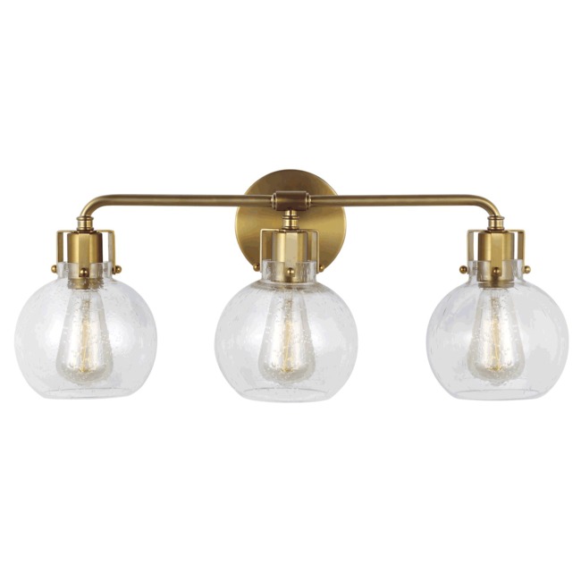 Clara Brass Bathroom Vanity Light by Visual Comfort Studio