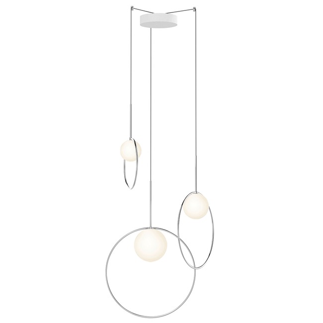 Bola Halo Multi Light Pendant by Pablo