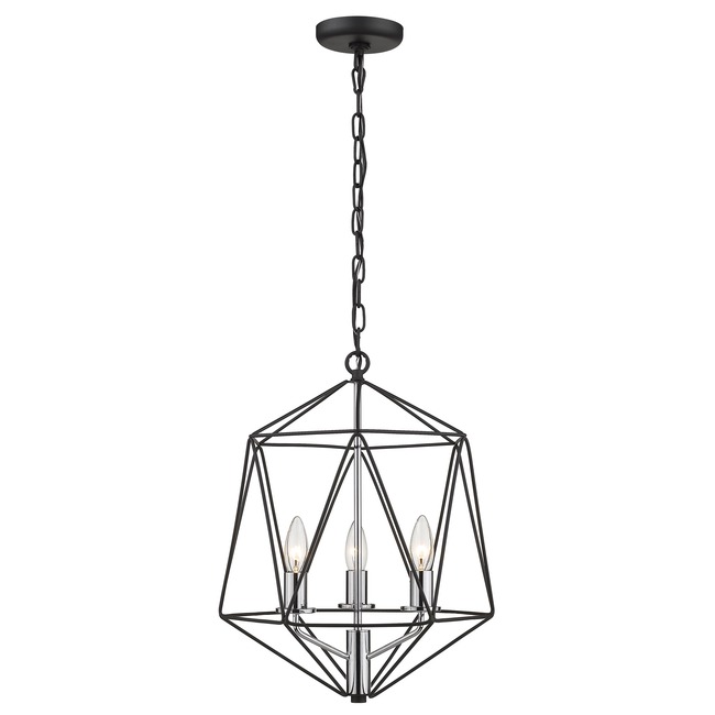 Geo Narrow Chandelier by Z-Lite