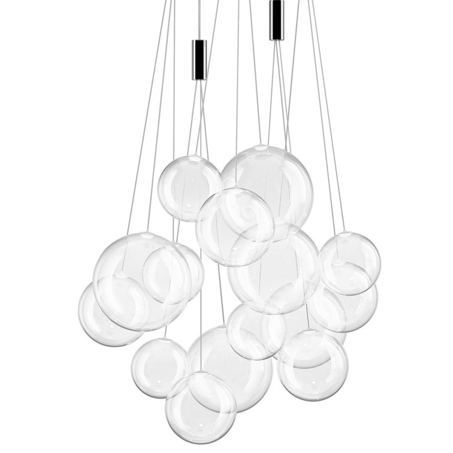 Random Round Multi Light Pendant by LODES