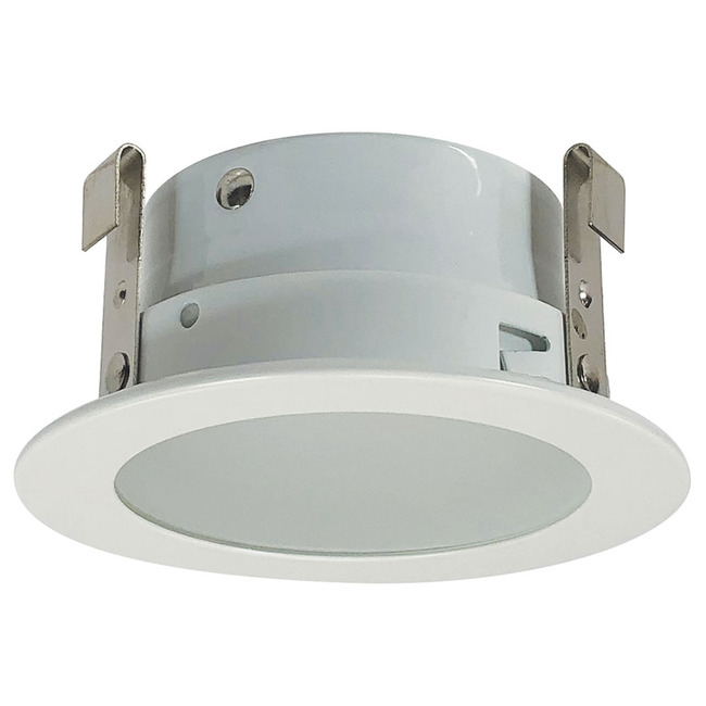 NL Series 3IN Frosted Flat Lens Trim with Reflector by Nora Lighting