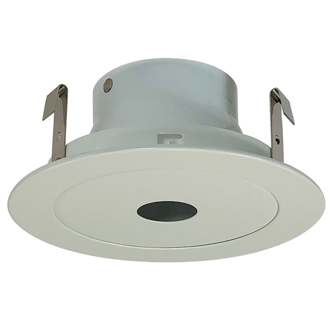 NL Series 4IN Round Metal Trim with 1IN Pinhole Aperture by Nora Lighting