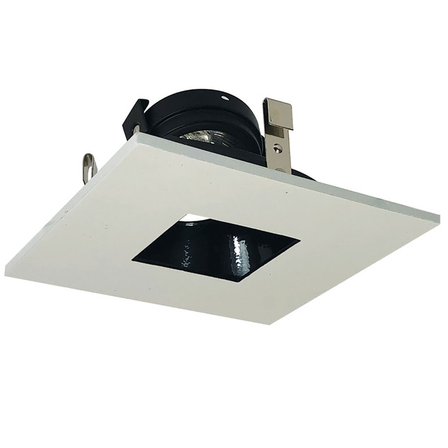 NL Series 4IN SQ Adjustable Trim with 2 Inch Pinhole by Nora Lighting
