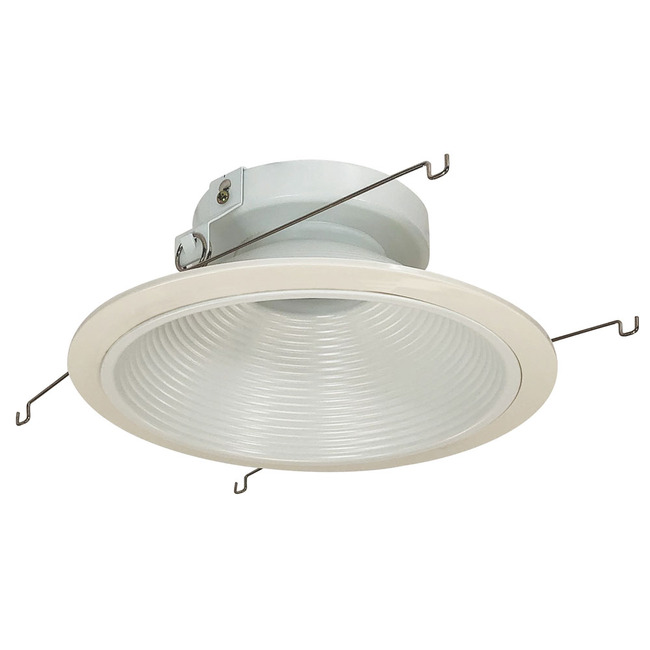 NL Series 6IN RD Adj Stepped Baffle with Plastic Trim by Nora Lighting